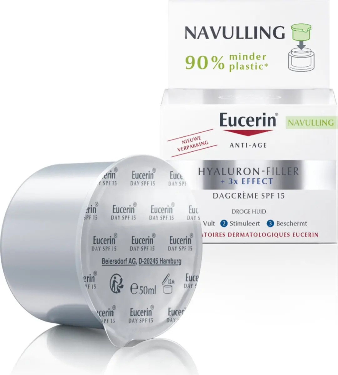 Eucerin Hyaluron-Filler + 3x Effect Dagcrème SPF 15 50ml