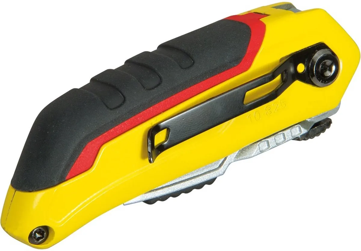 Stanley FatMax Vouwbaar Uitschuifmes 0-10-825 - Zwart/Geel