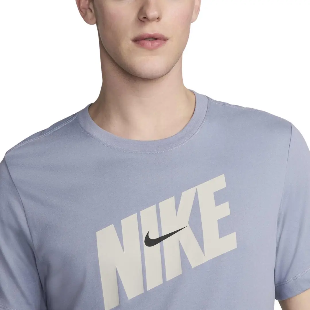 Nike Dri-FIT Shirt Heren M - FQ3872-493 - Blauw