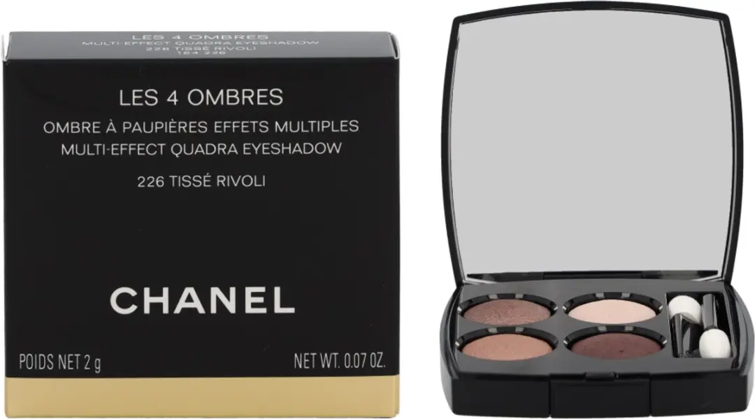 Chanel Les 4 Ombres Quadra Eyeshadow 226 Tissé Rivoli - 4 Kleuren - afbeelding 6 van 6