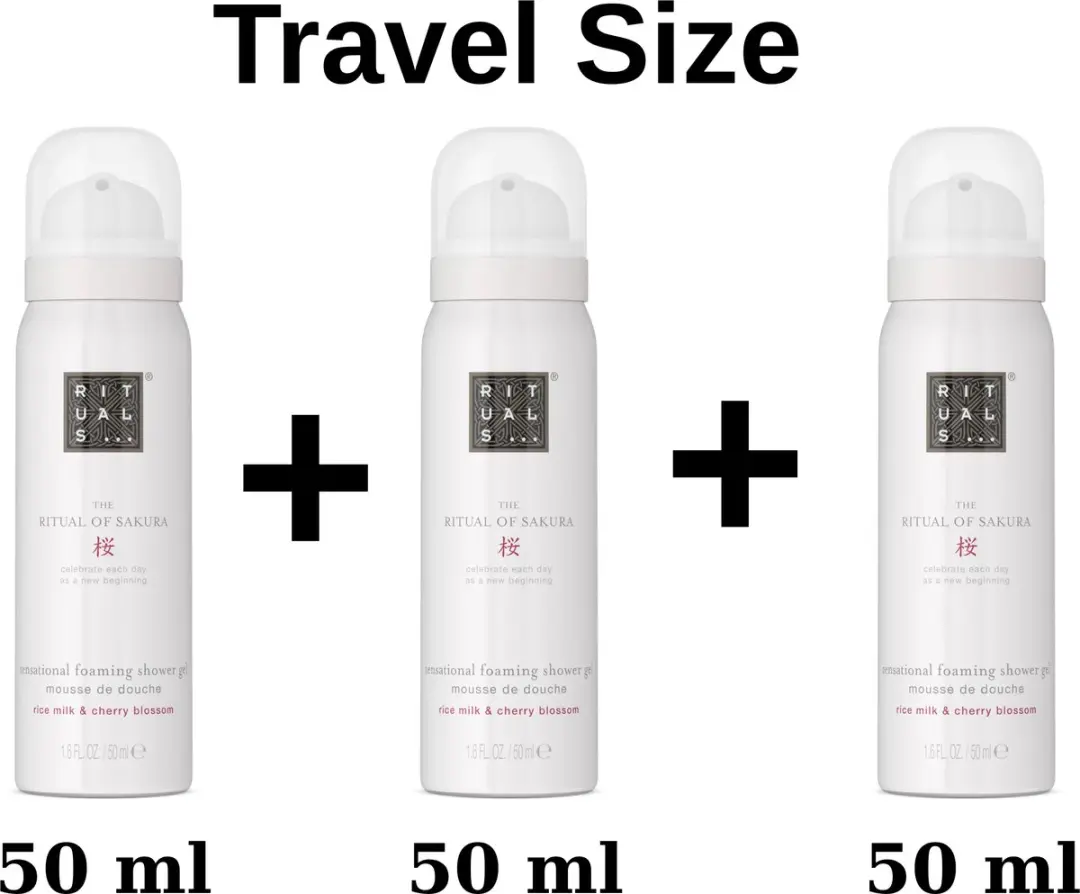 Rituals of Sakura Travel Mini Doucheschuim 150ml