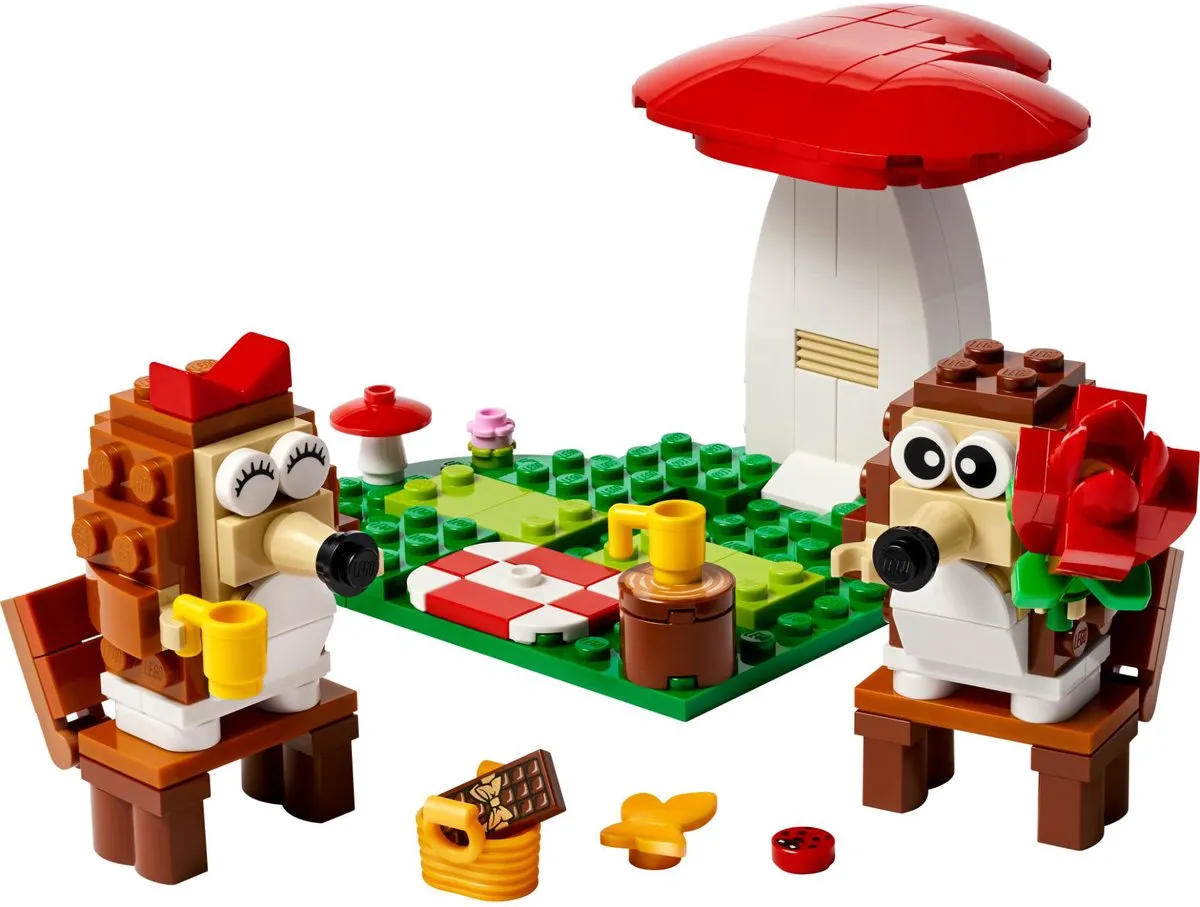 LEGO Classic Egel Picknick Date 40711 - Meerkleurig - afbeelding 6 van 6