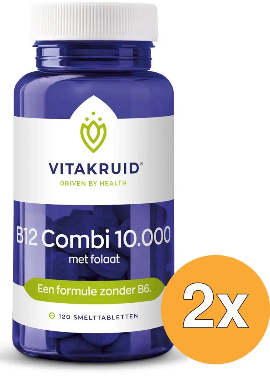 Vitakruid B12 Combi 10.000 met folaat - 240 tabletten