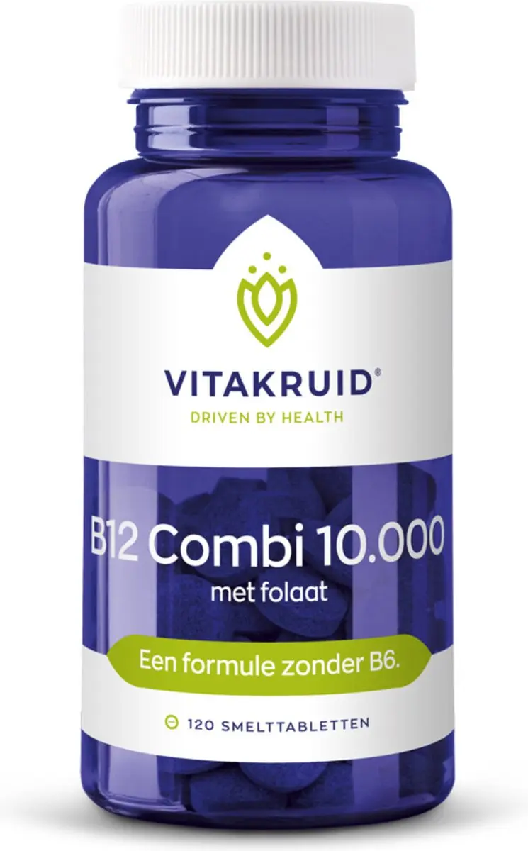 Vitakruid B12 Combi 10.000 met folaat - 240 tabletten - afbeelding 6 van 6