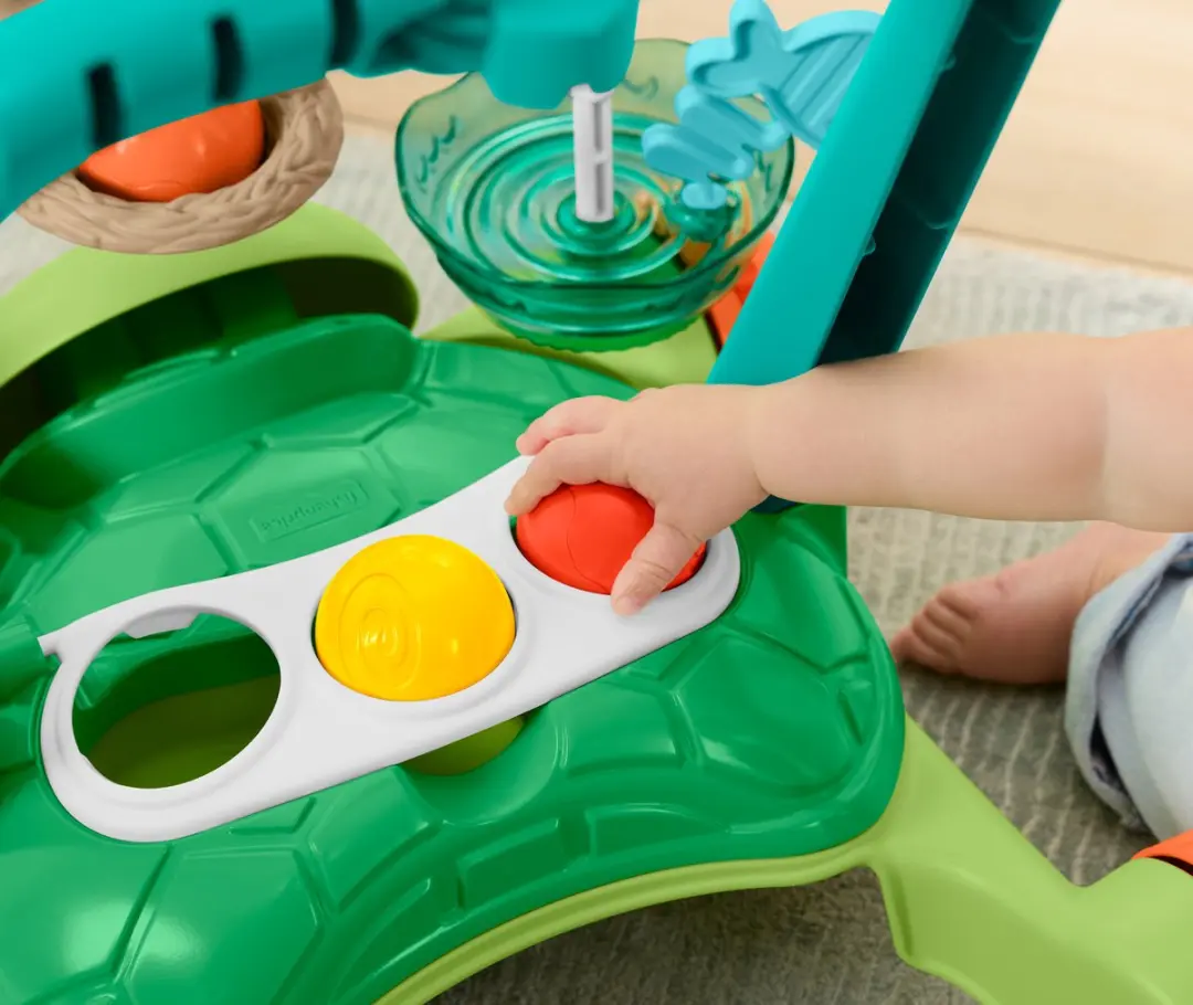 Fisher-Price Moves with You Schildpad Loopwagentje - Meerkleurig