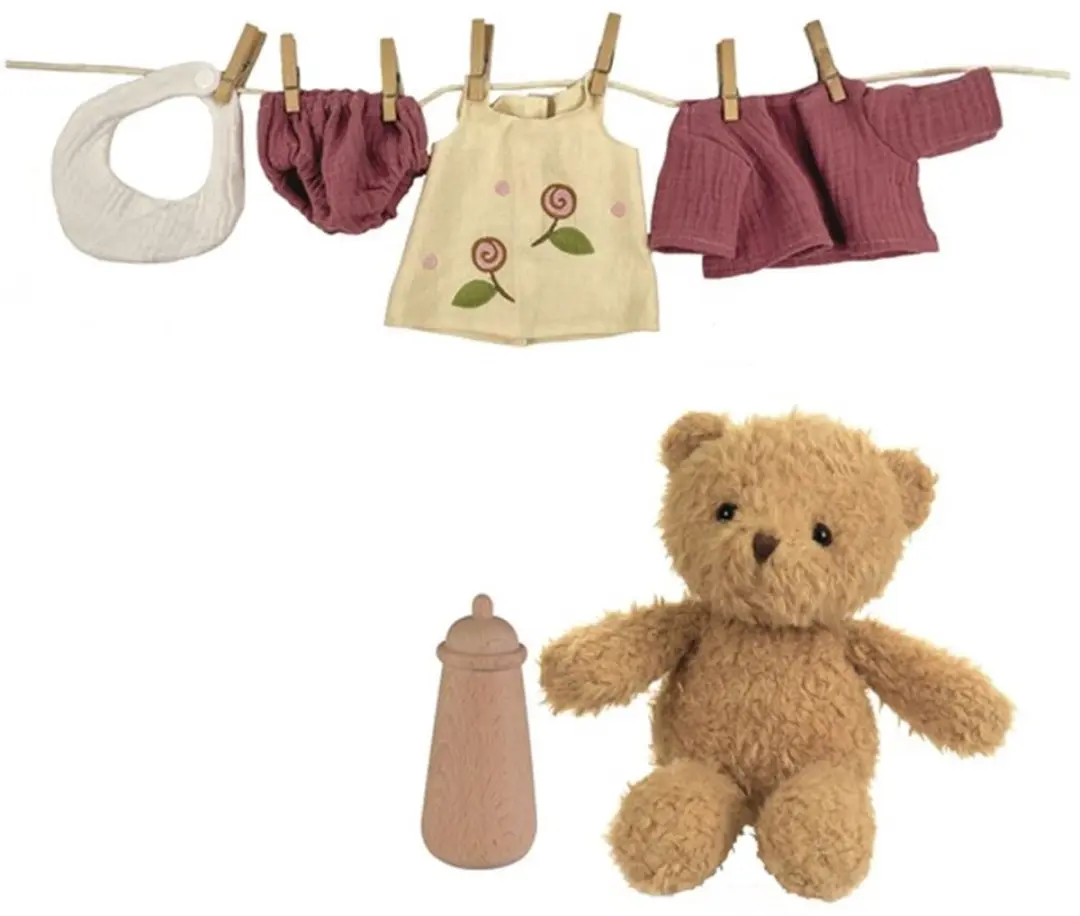 Egmont Toys Moririssette Meerkleurig - met kleding en koffer