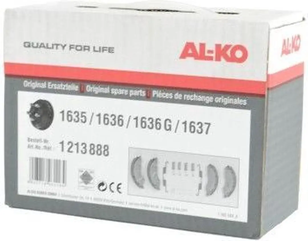 AL-KO Remschoenen Set 160x35