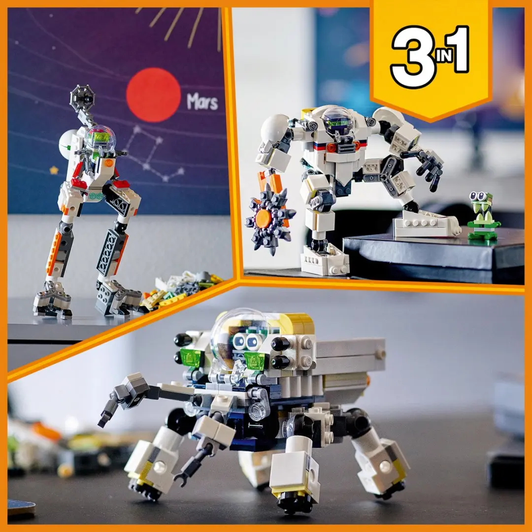 LEGO Space Mining Mech 166 Stukken - Wit