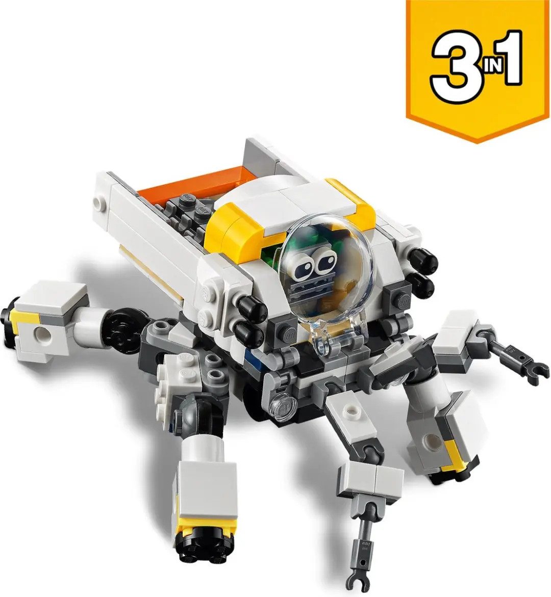 LEGO Space Mining Mech 166 Stukken - Wit