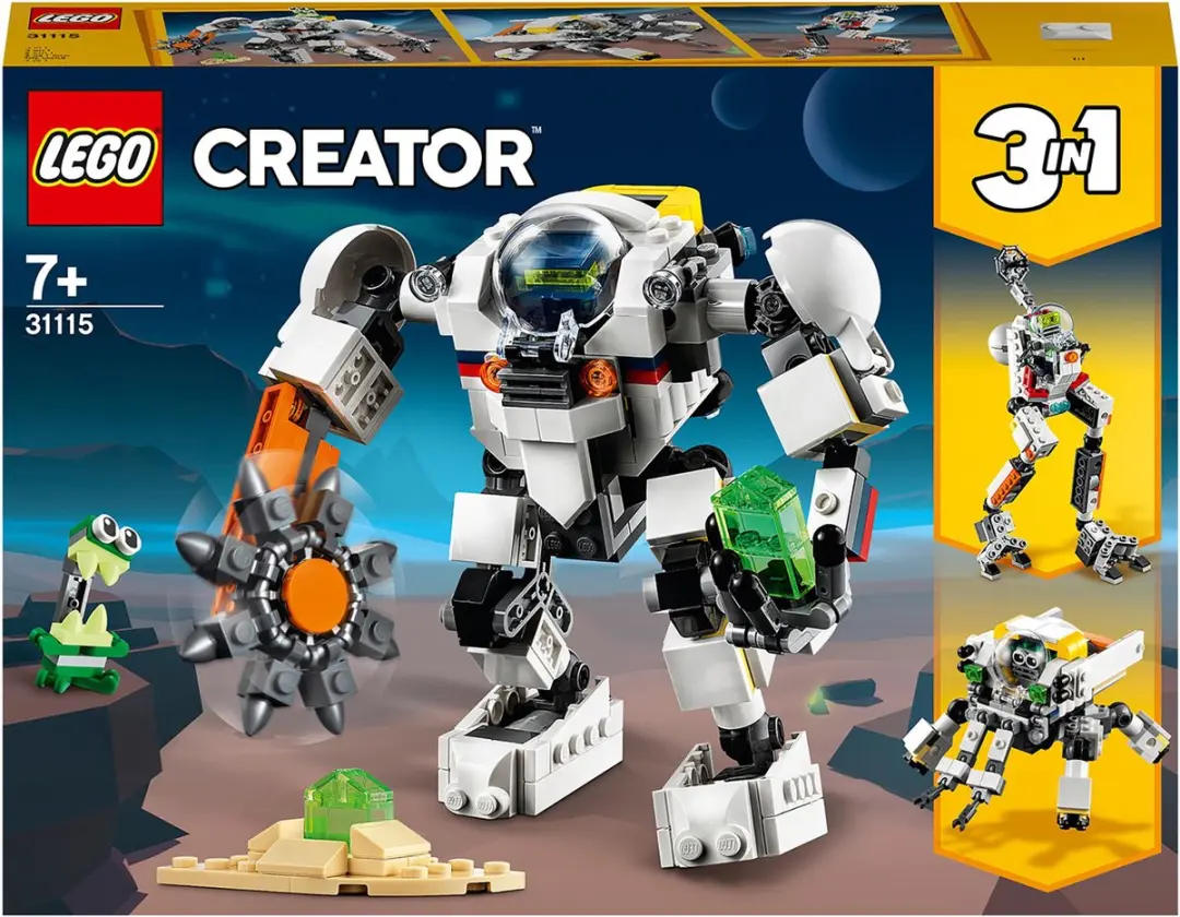 LEGO Space Mining Mech 166 Stukken