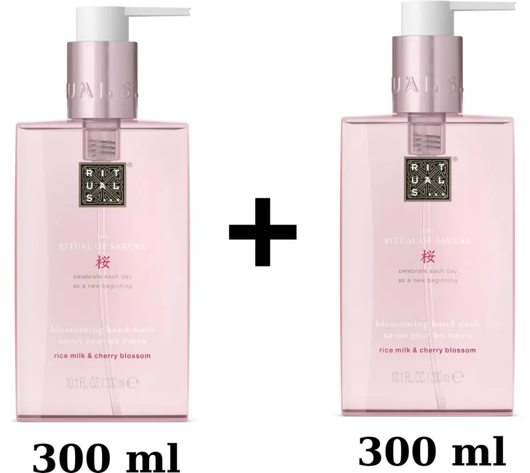 Rituals of Sakura Hand Wash Zeep 600ml - 2 Stuks