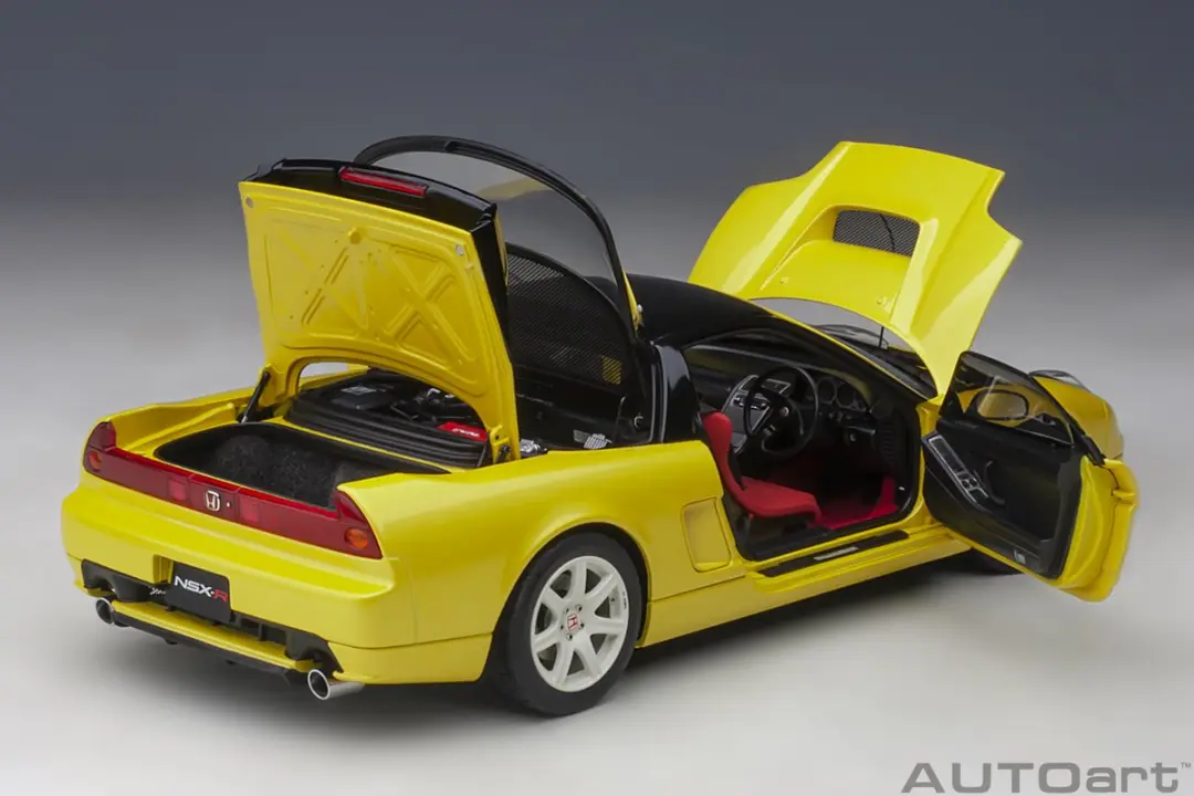 Honda NSX-R NA2 Modelauto 1:18 - Geel - afbeelding 6 van 6