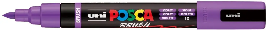Posca Uni Brushmarker PC5BR Violet - 1-4mm