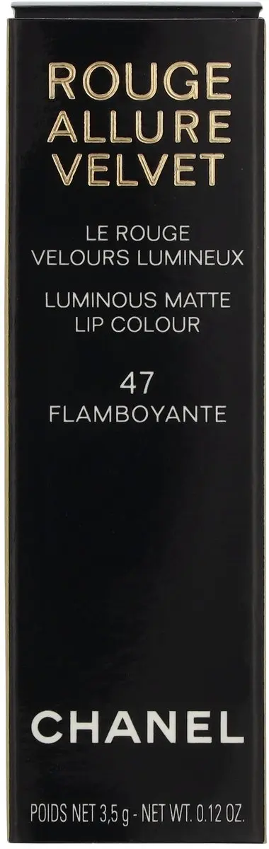 Chanel Rouge Allure Velvet #47 Flaming - 3.5ml