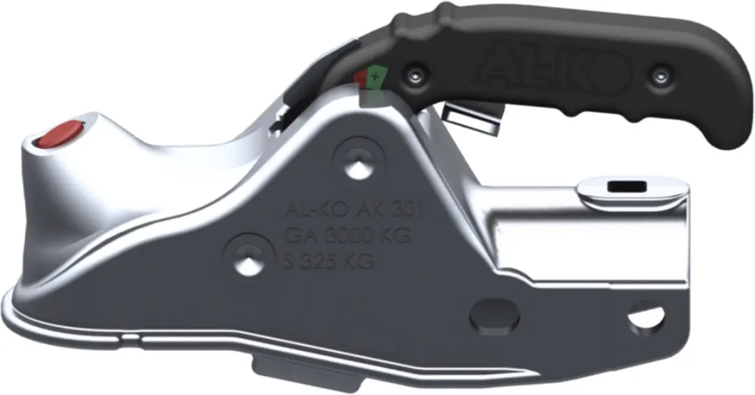 AL-KO AK301 R50 Koppeling 3000kg - Rood/Zwart/Zilver