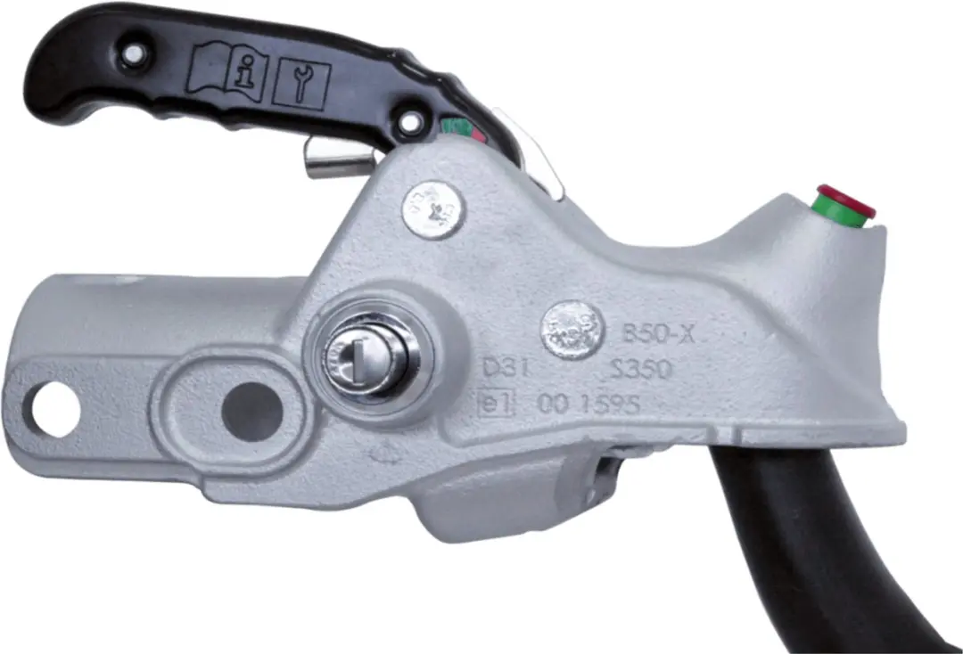 AL-KO AK301 R50 Koppeling 3000kg - Rood/Zwart/Zilver