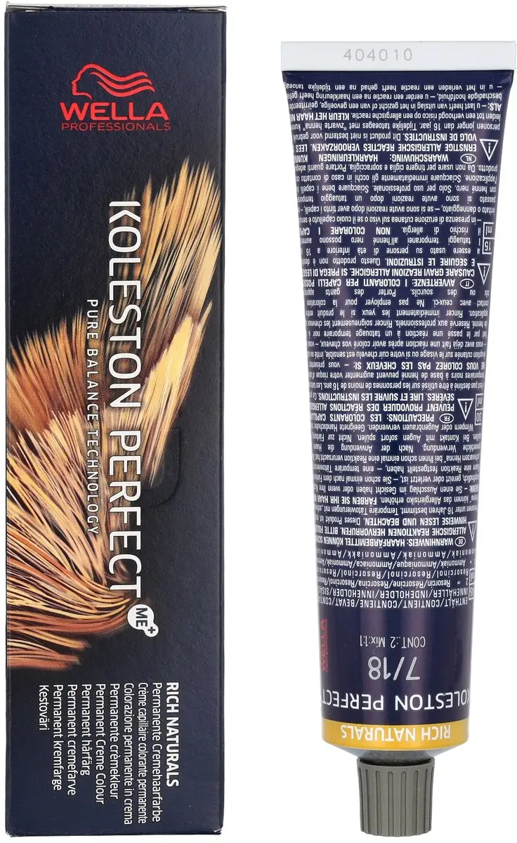 Wella Professionals Koleston Perfect Me+ Haarverf 7/18 60ml
