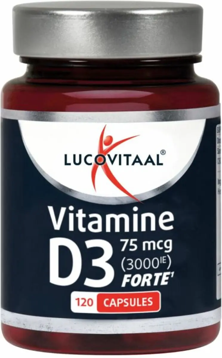 Lucovitaal Vitamine D3 Forte 360 Capsules - 3x120