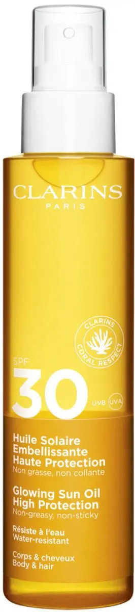 Clarins Sun Care Glowing Sun Oil Zonneolie 150ml