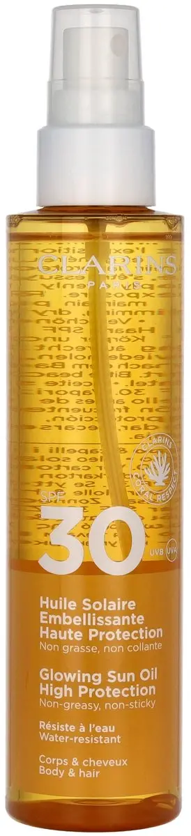 Clarins Sun Care Glowing Sun Oil Zonneolie 150ml