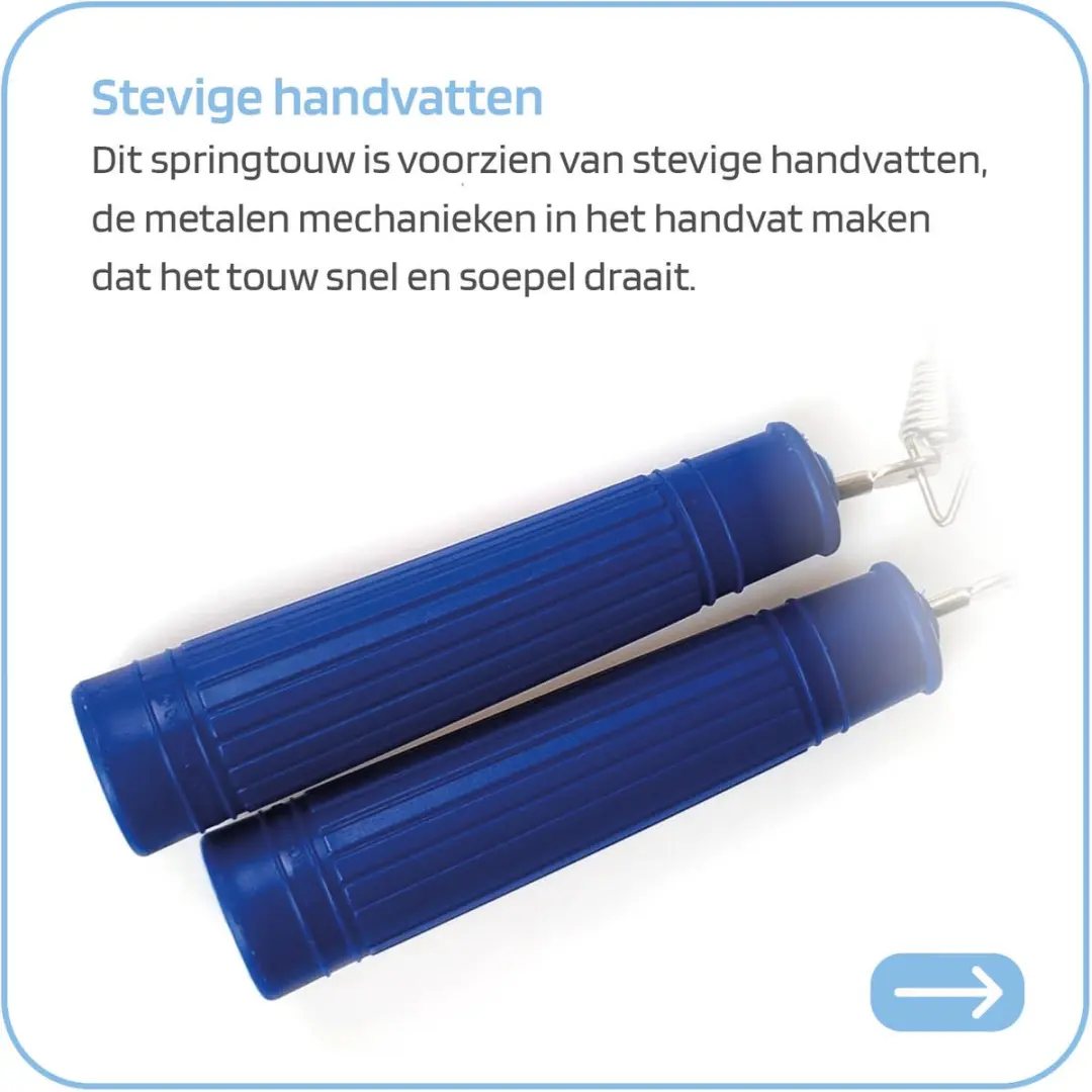 Jobber Springtouw Kinderen - Blauw