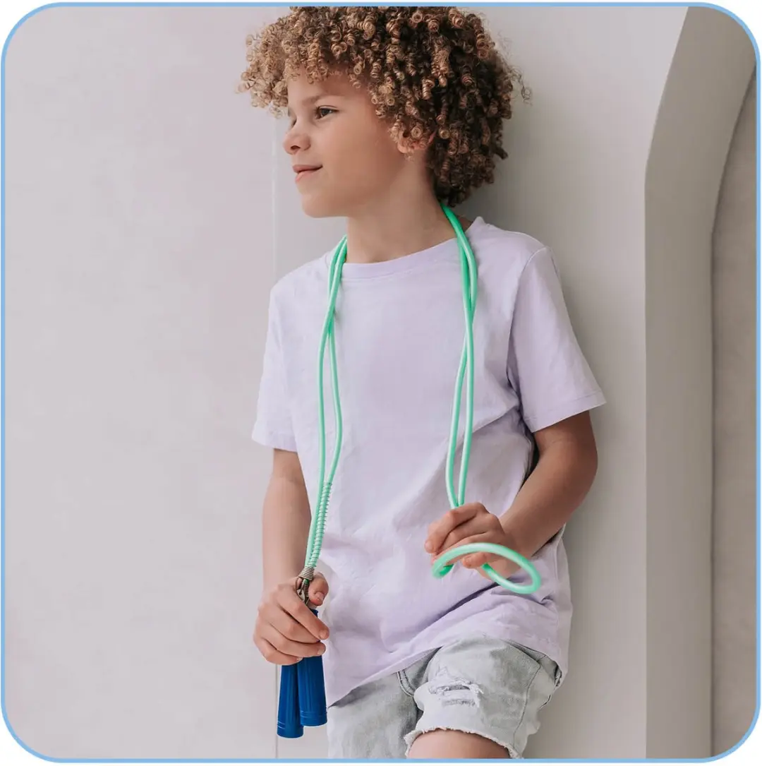 Jobber Springtouw Kinderen - Blauw