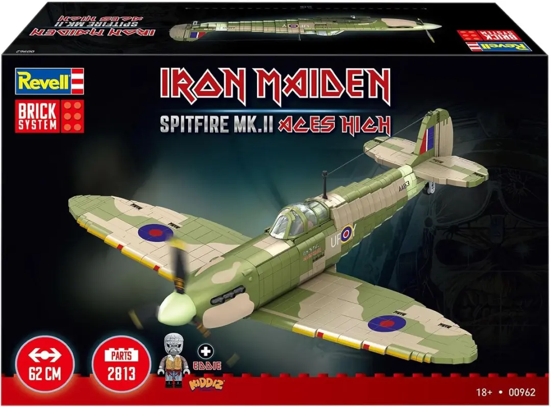 Revell 00962 Brick System Iron Maiden Supermarine Spitfire Mk.IIs - 2813 Onderdelen - Multicolor