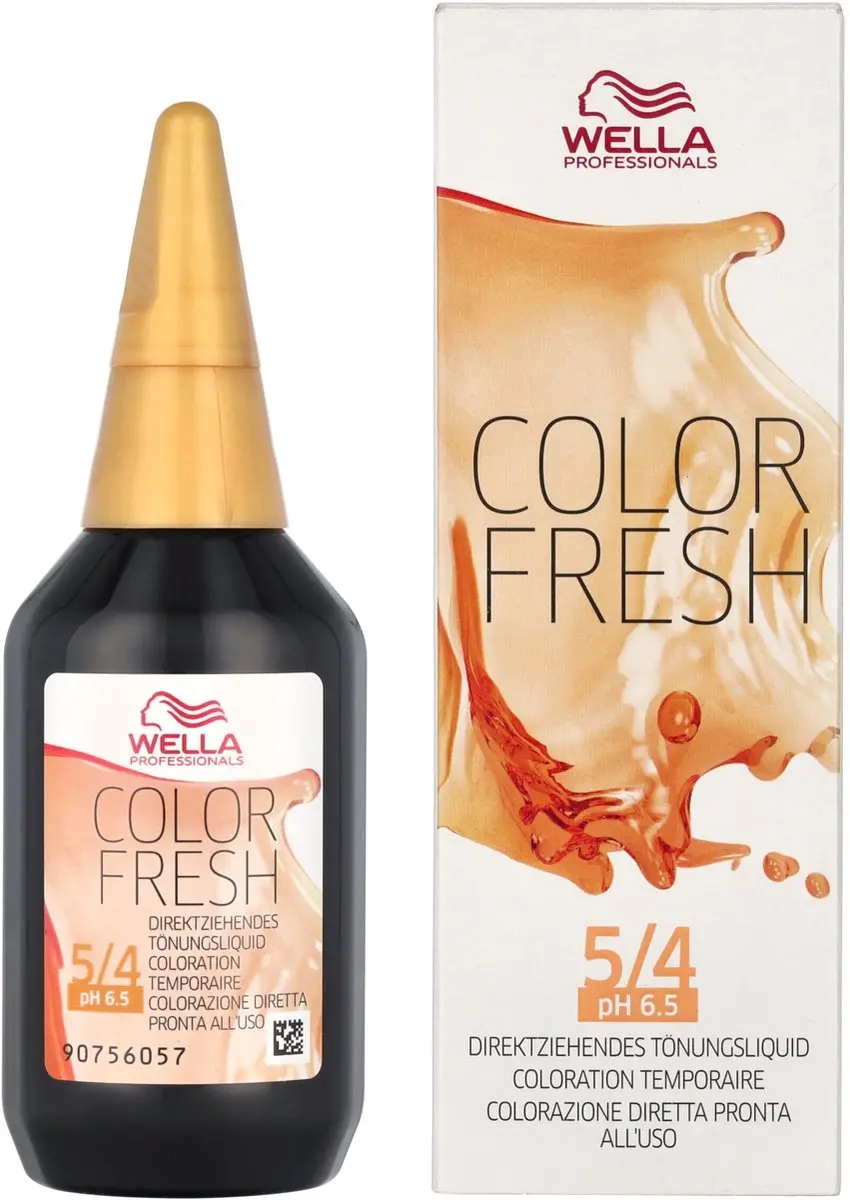 Wella Professionals Color Fresh Haarverf 75ml - Zwart