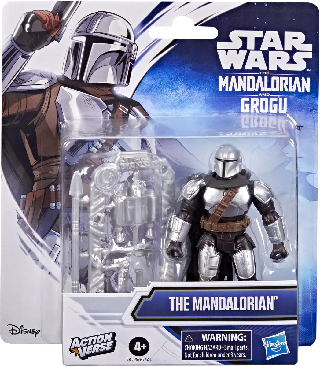Star Wars ActionVerse The Mandalorian Actiefiguur 11cm - Multicolor