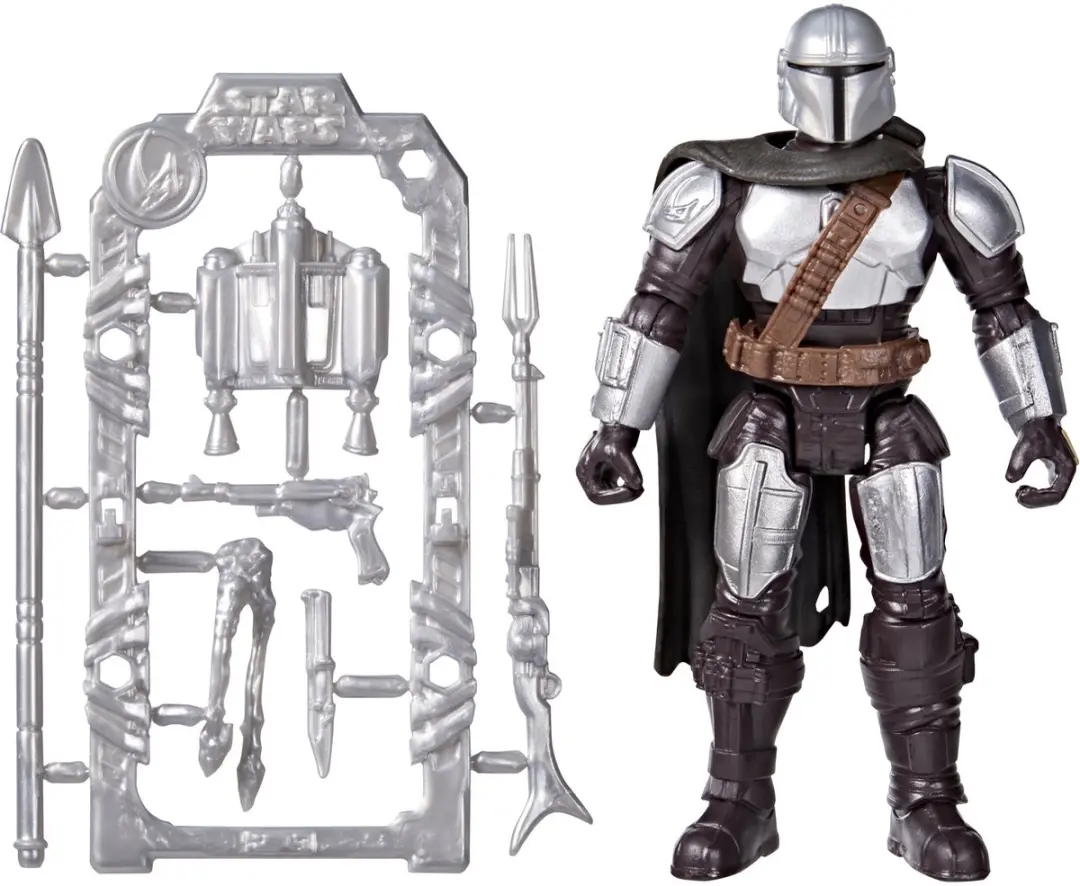 Star Wars ActionVerse The Mandalorian Actiefiguur 11cm - Multicolor