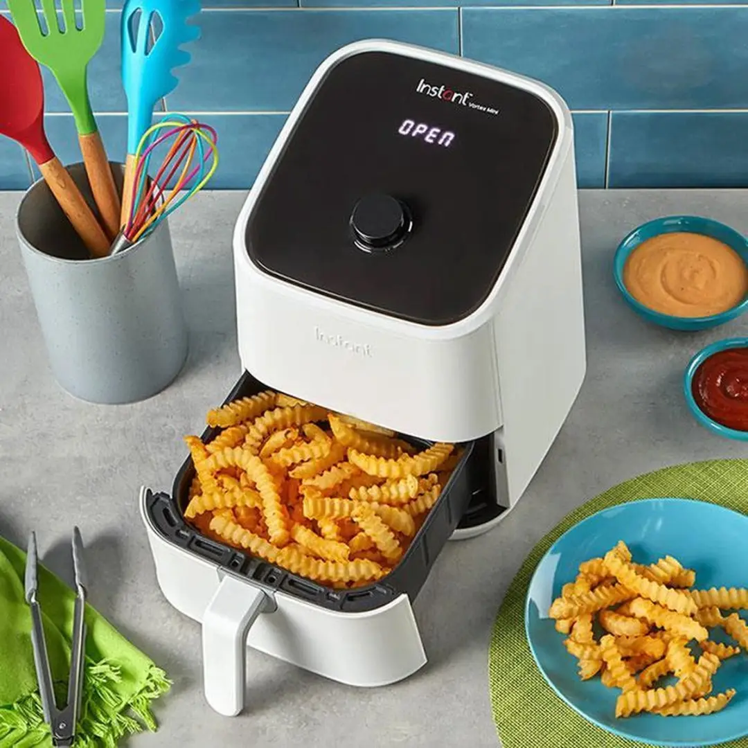 Instant Pot Vortex Mini 4-in-1 Airfryer 2L - 1300W - Wit - afbeelding 6 van 6