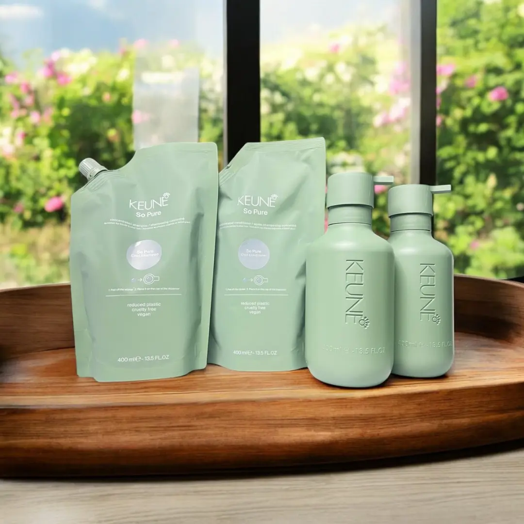 Keune So Pure Shampoo & Conditioner 800ml - Blond