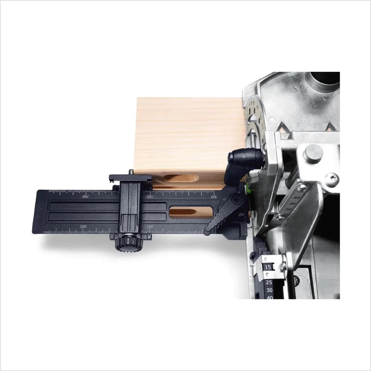 Festool 498590 Dwarsaanslag DF 500/DF 700 - Zwart