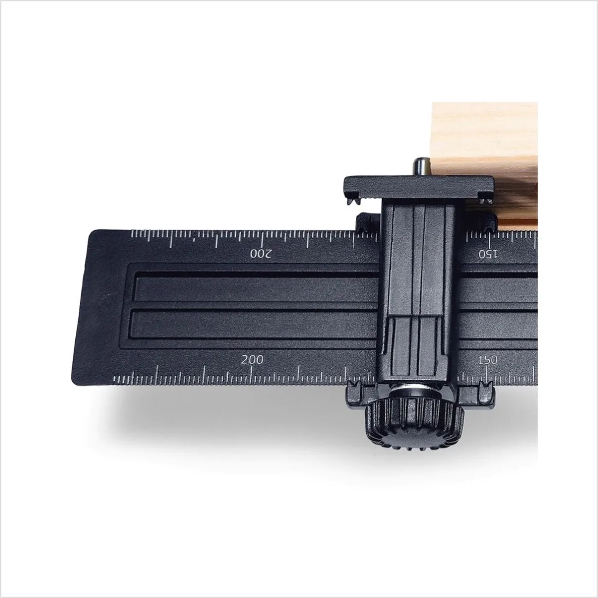Festool 498590 Dwarsaanslag DF 500/DF 700 - Zwart