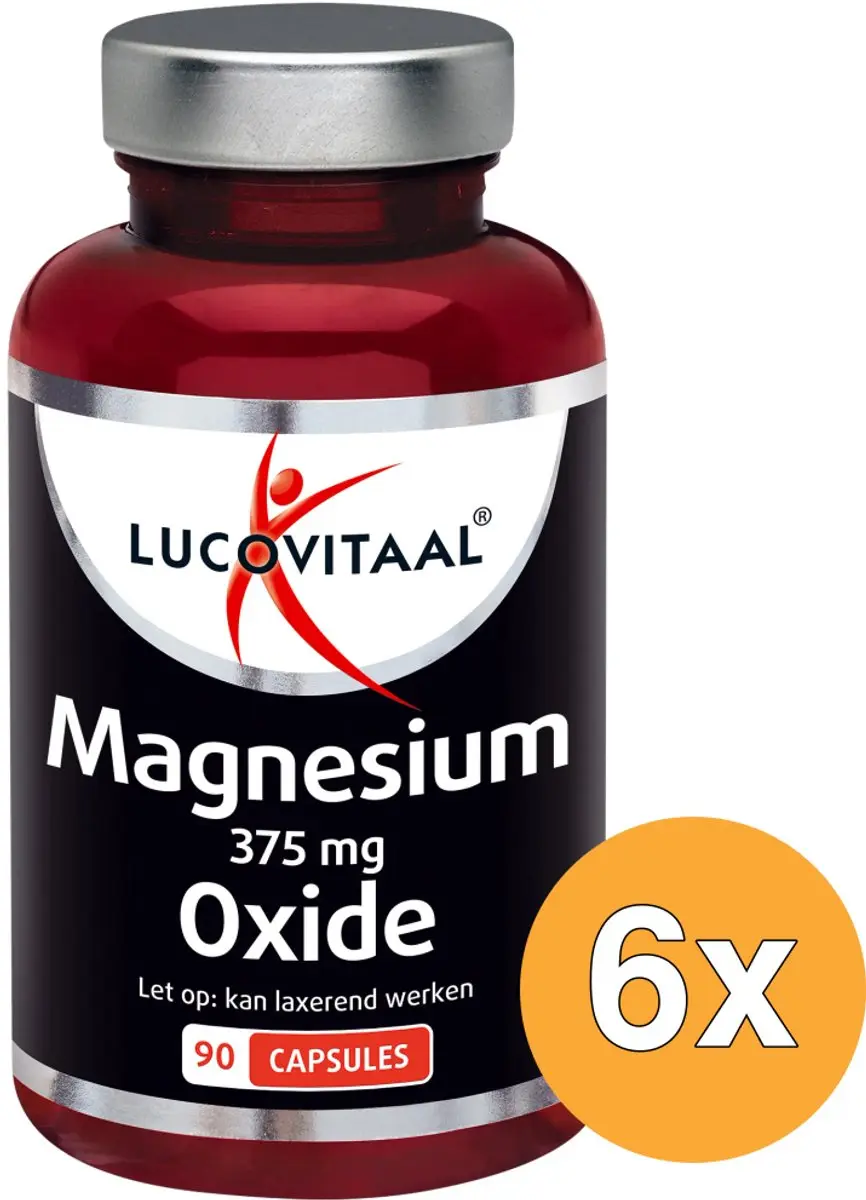 Lucovitaal Magnesium Oxide 375mg