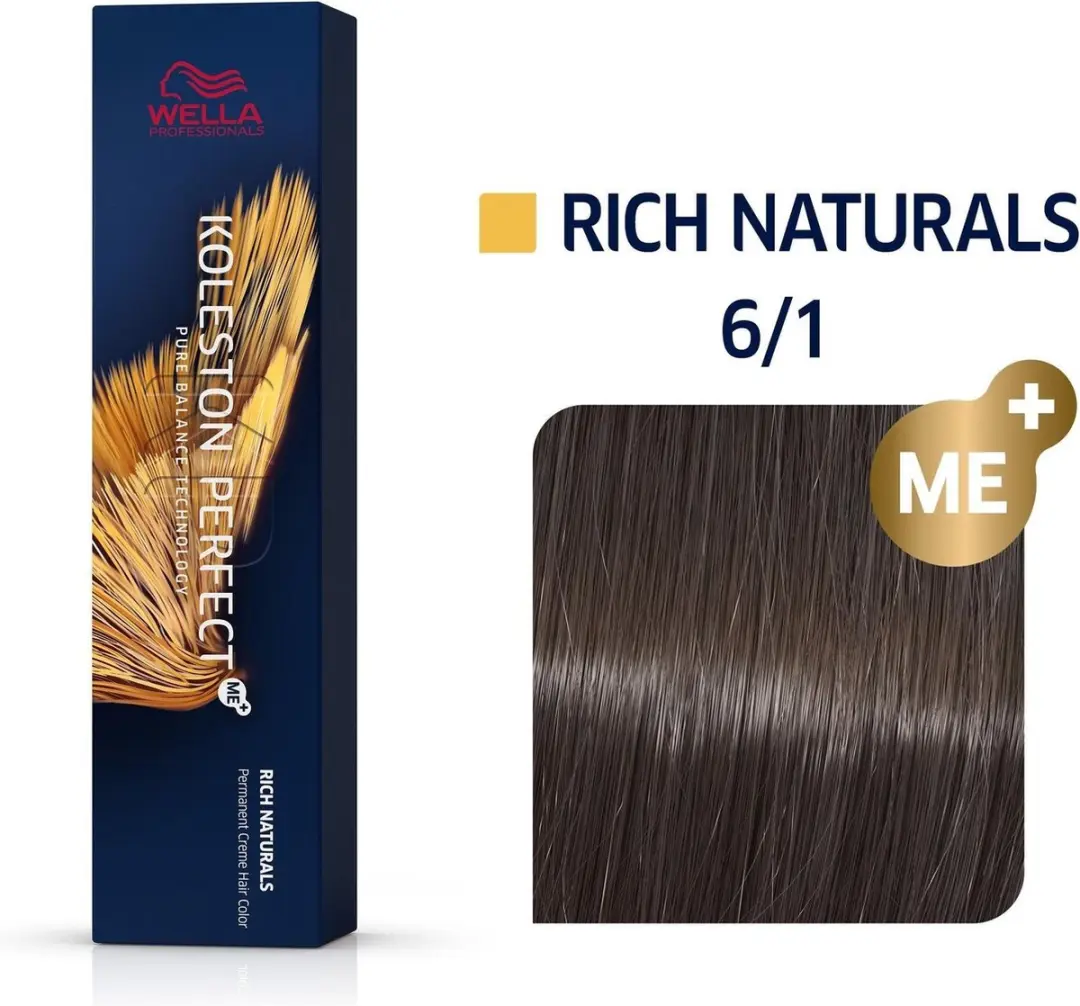 Wella Professionals Koleston Perfect Me+ Haarverf 6/1 60ml