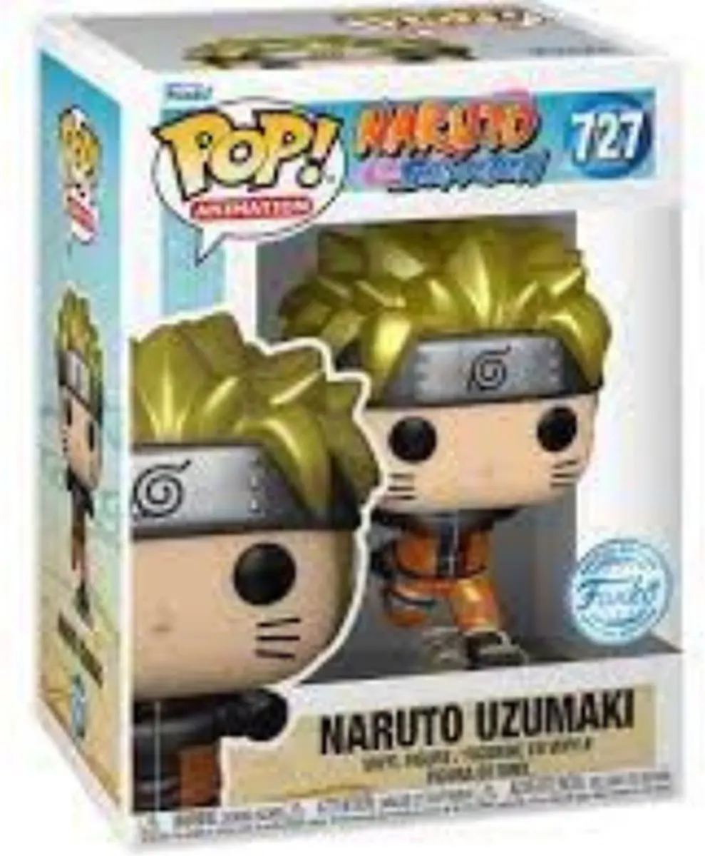 Funko Naruto Shippuden POP! & Tee Box - Zwart