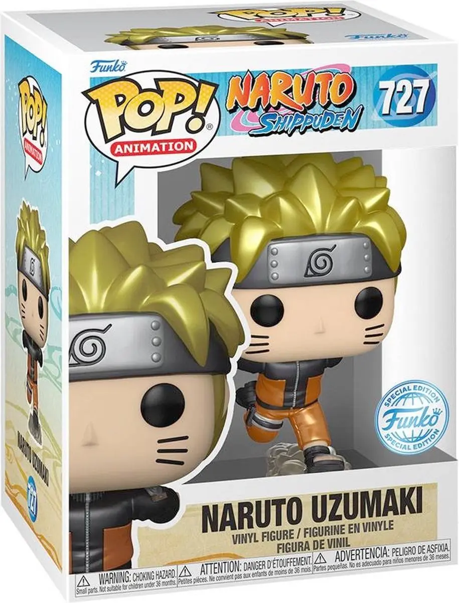 Funko Naruto Shippuden POP! & Tee Box - Zwart