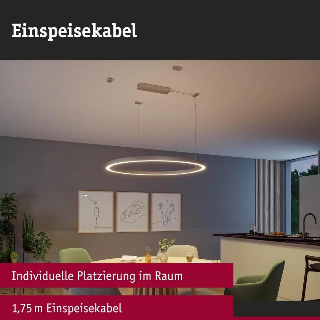 Paulmann Linion Voedingskabel 1,75m - Grijs