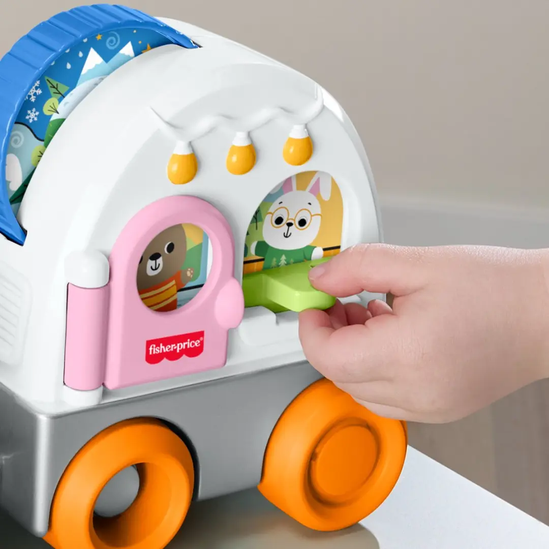 Fisher-Price Vriendschapsbos Meetrekcamper JKD52 - Meerkleurig - afbeelding 6 van 6
