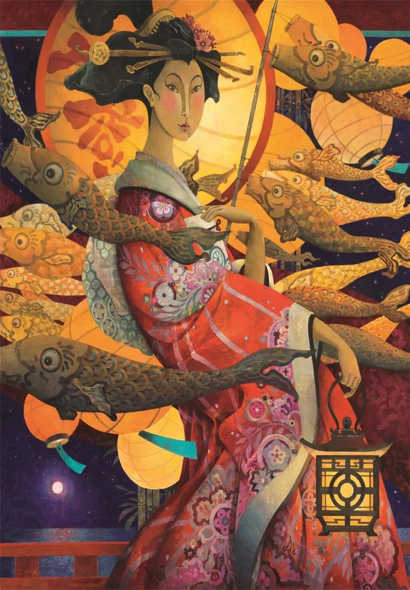 Clementoni Koinobori Legpuzzel 1500 Stuks - PZ1500 - Meerkleurig