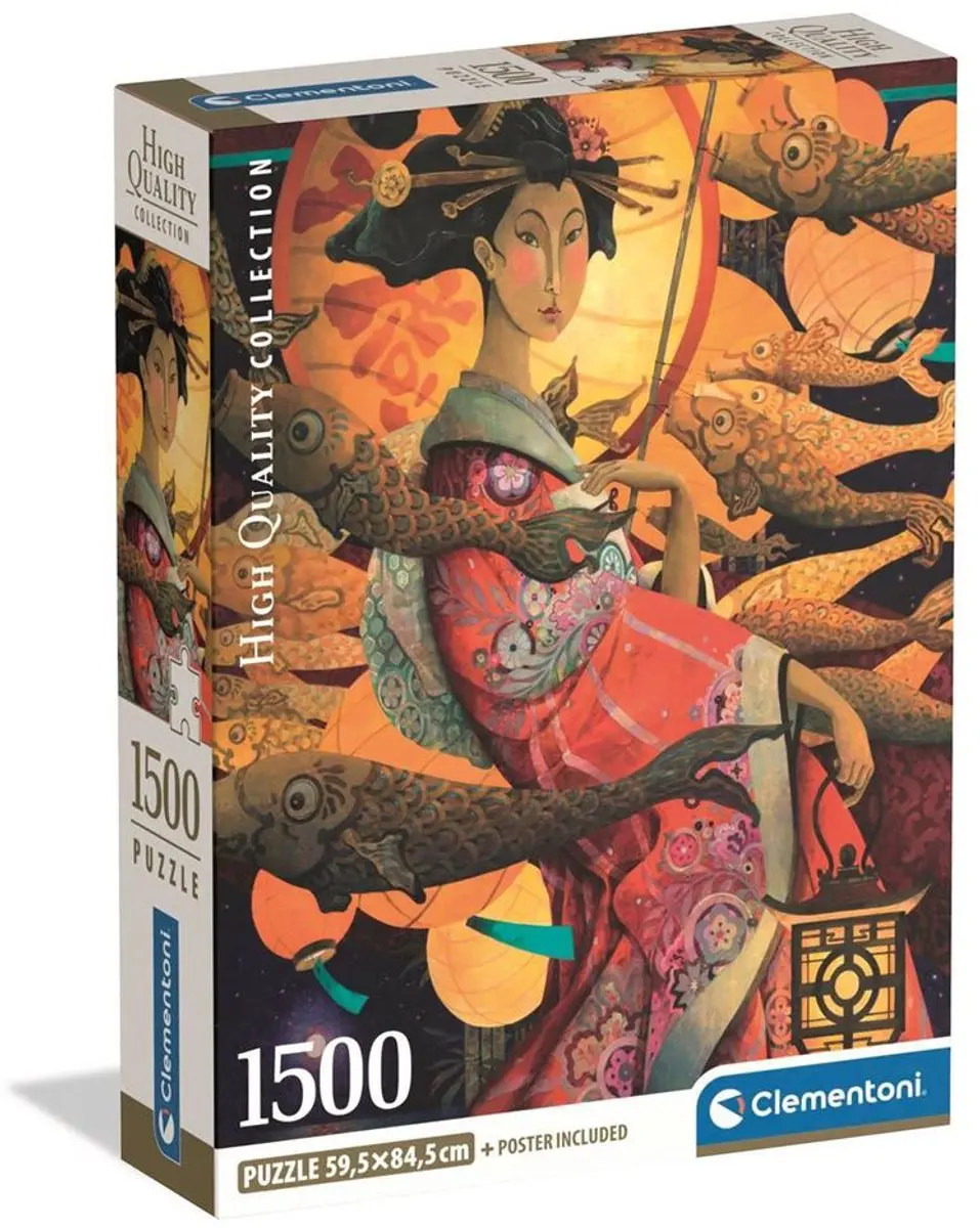 Clementoni Koinobori Legpuzzel 1500 Stuks - PZ1500 - Meerkleurig