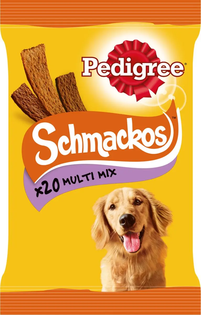 Pedigree Schmackos Rund Hondensnacks 144g