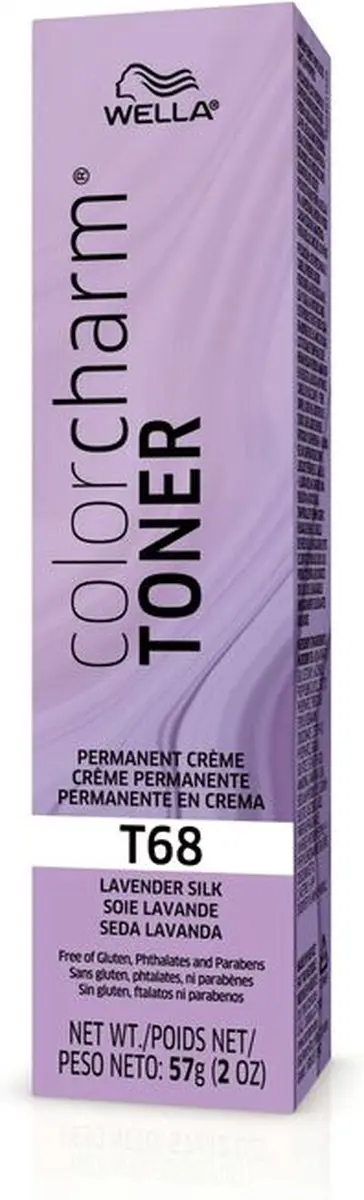 Wella Professionals Color Charm T68 Lavender Silk Toner 114ml - 2 Stuks