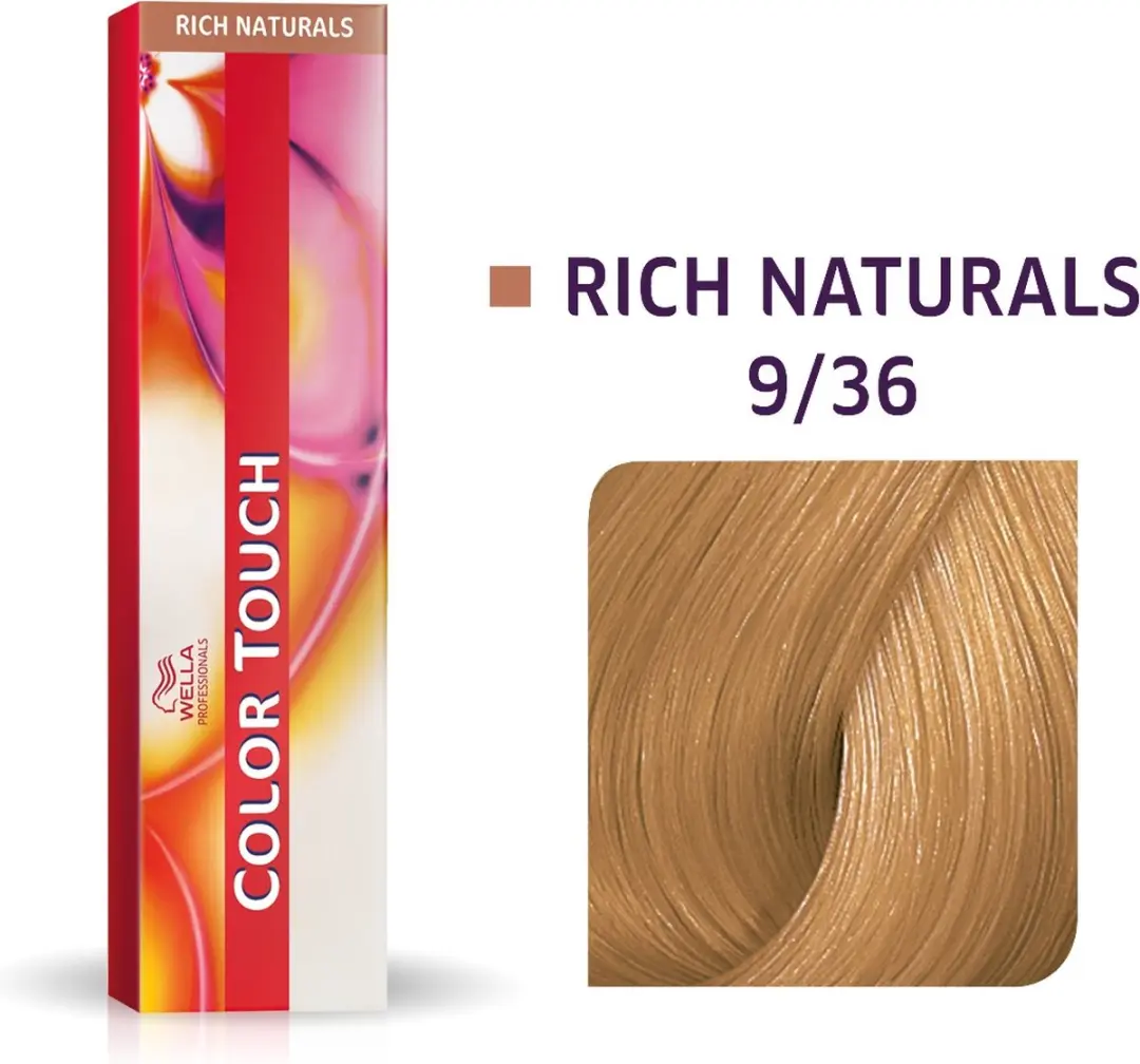 Wella Professionals Color Touch 9/36 Rich Naturals Haarverf 60ml - Zwart - afbeelding 6 van 6