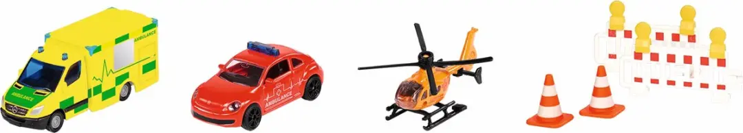 SIKU 6332 Cadeauset Helikopter & Voertuigen - Meerkleurig - afbeelding 6 van 6
