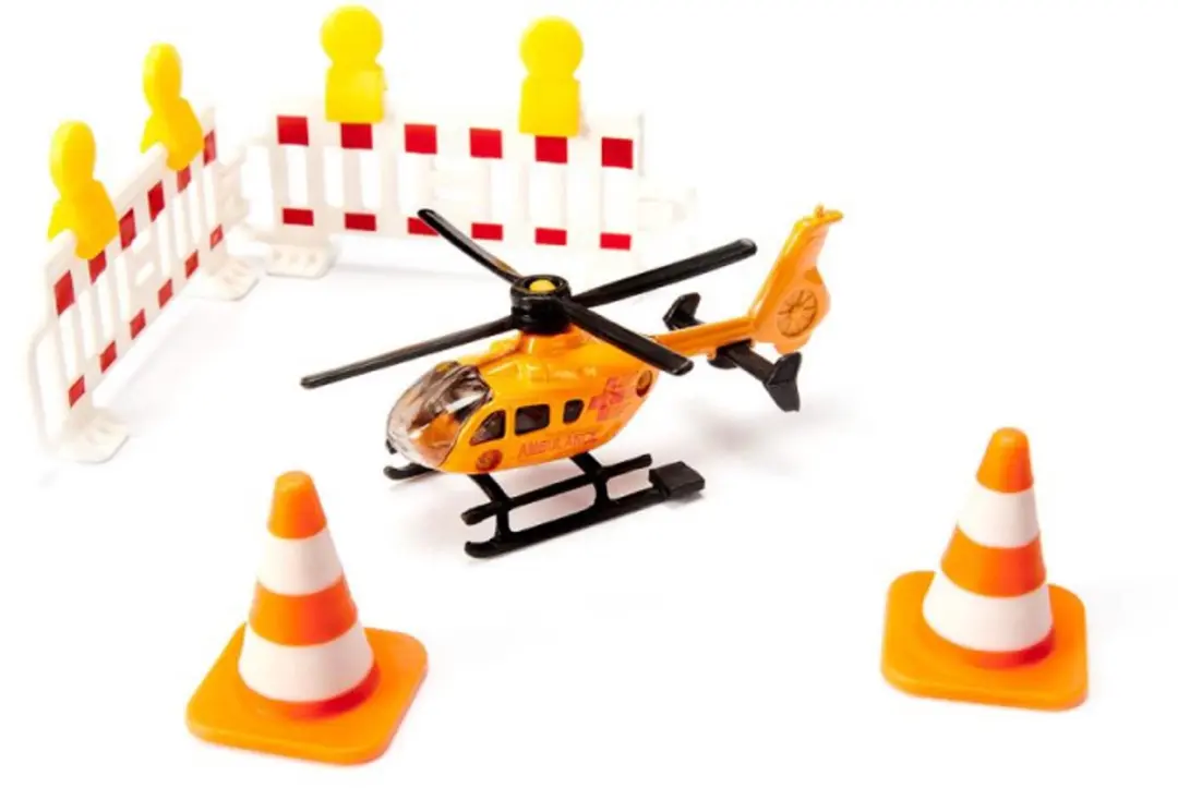 SIKU 6332 Cadeauset Helikopter & Voertuigen - Meerkleurig