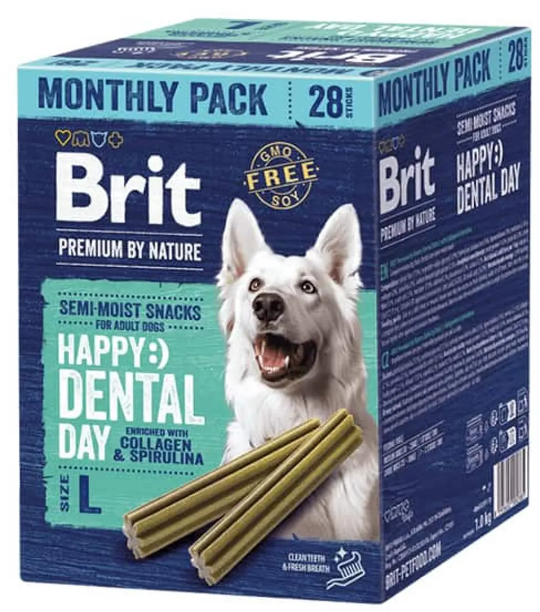 Brit Dental Snack Large Maandpakket