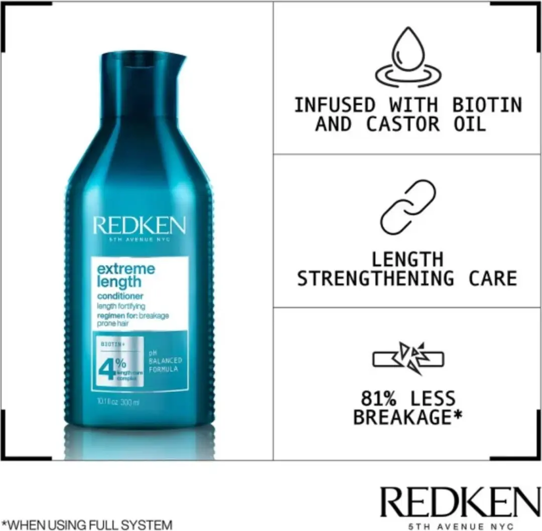 Redken Extreme Length Conditioner 300ml - afbeelding 6 van 6