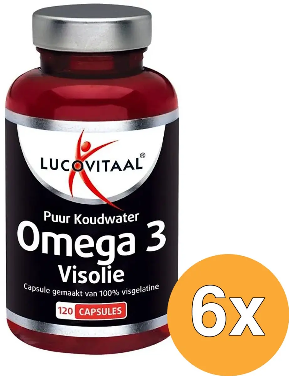 Lucovitaal Puur Omega 3 Visolie 240 Capsules